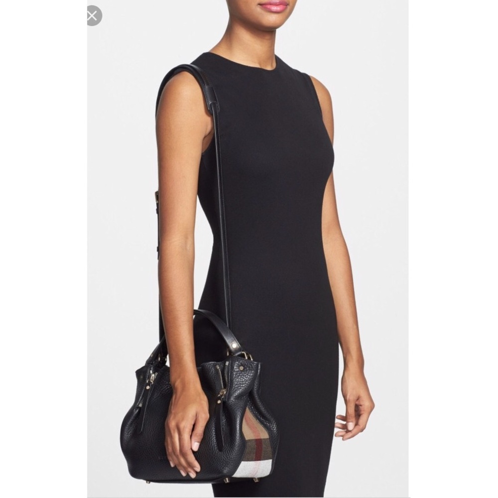 Burberry Black Maidstone Small Shoulder Bag